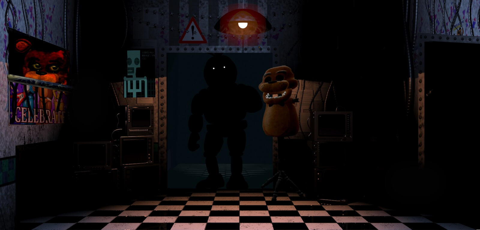 Чика в коридоре