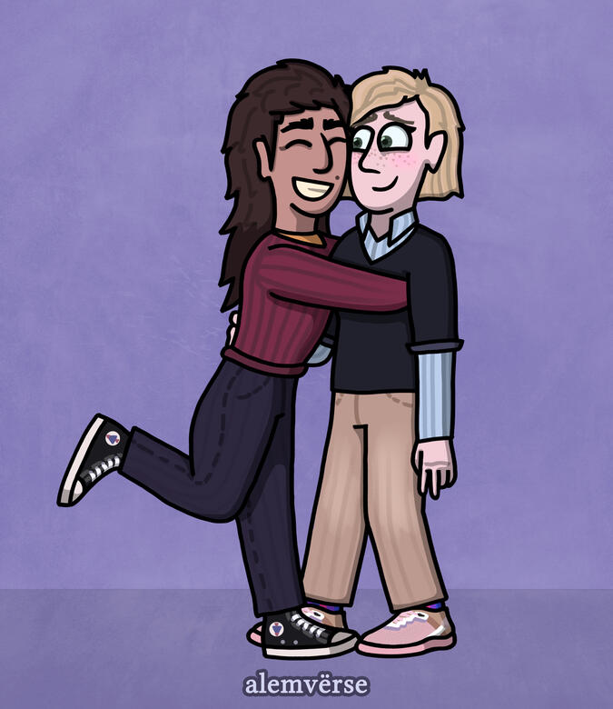 обнимашки ️🌈