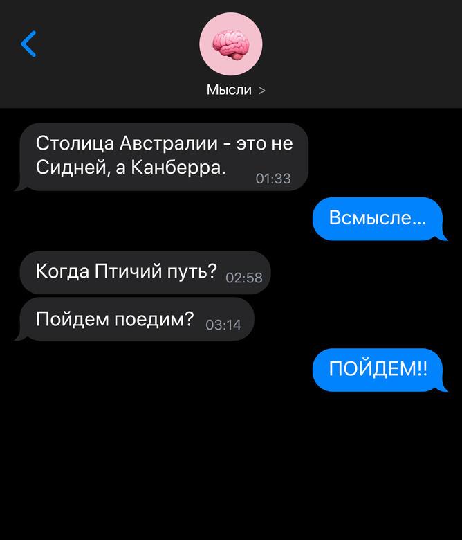 фейк переписька