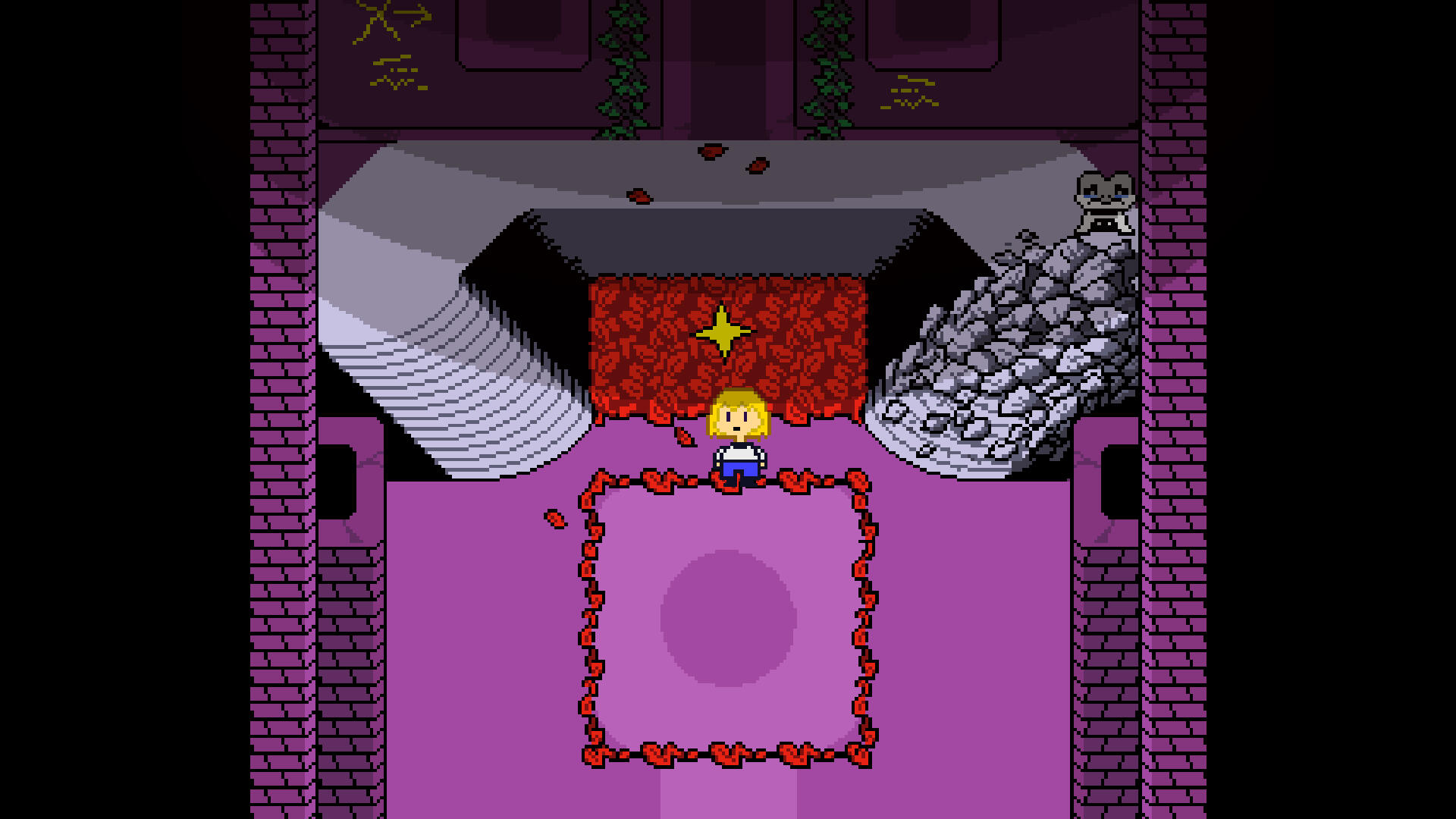 Одна из локаций — Руины.