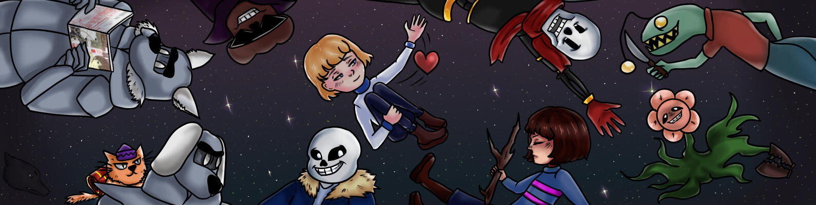 Шапка группы, нарисованная в 2020 году. Художник: щербетик