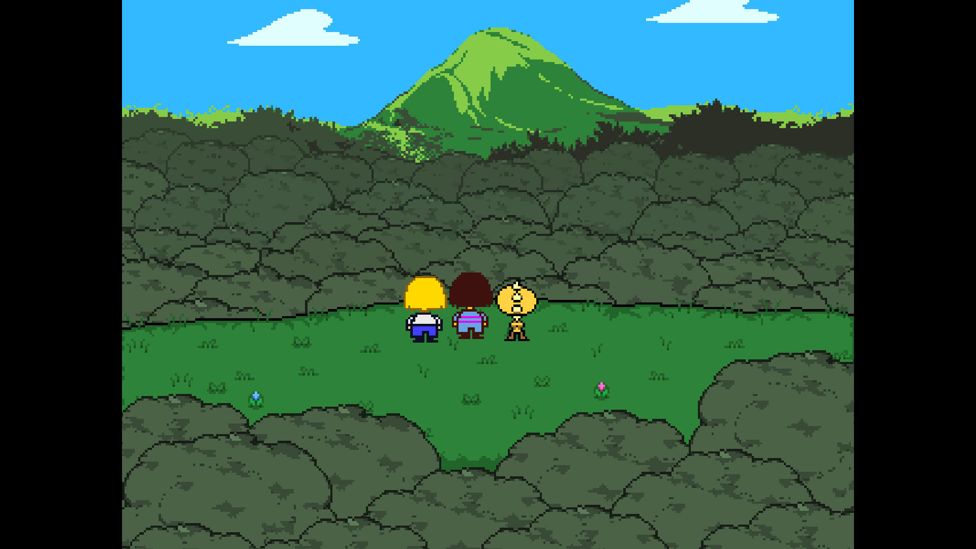 Вид на гору Эботт, в пещере которой, по сути, происходит действие игры